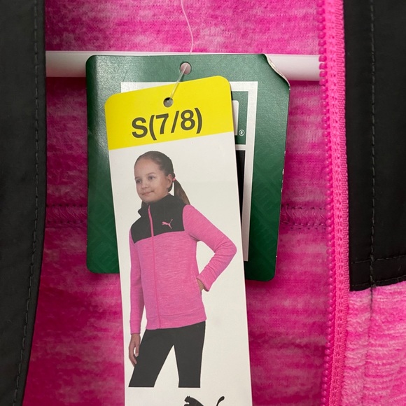 Puma Youth Fleece Hoodie, Size S-7/8, NWT - Picture 4 of 4